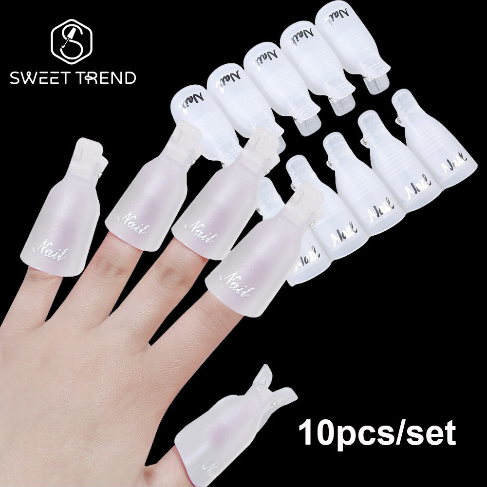 Nail Art Halal - SWEET TREND-10Pcs/set Plastic Acrylic Nail Art