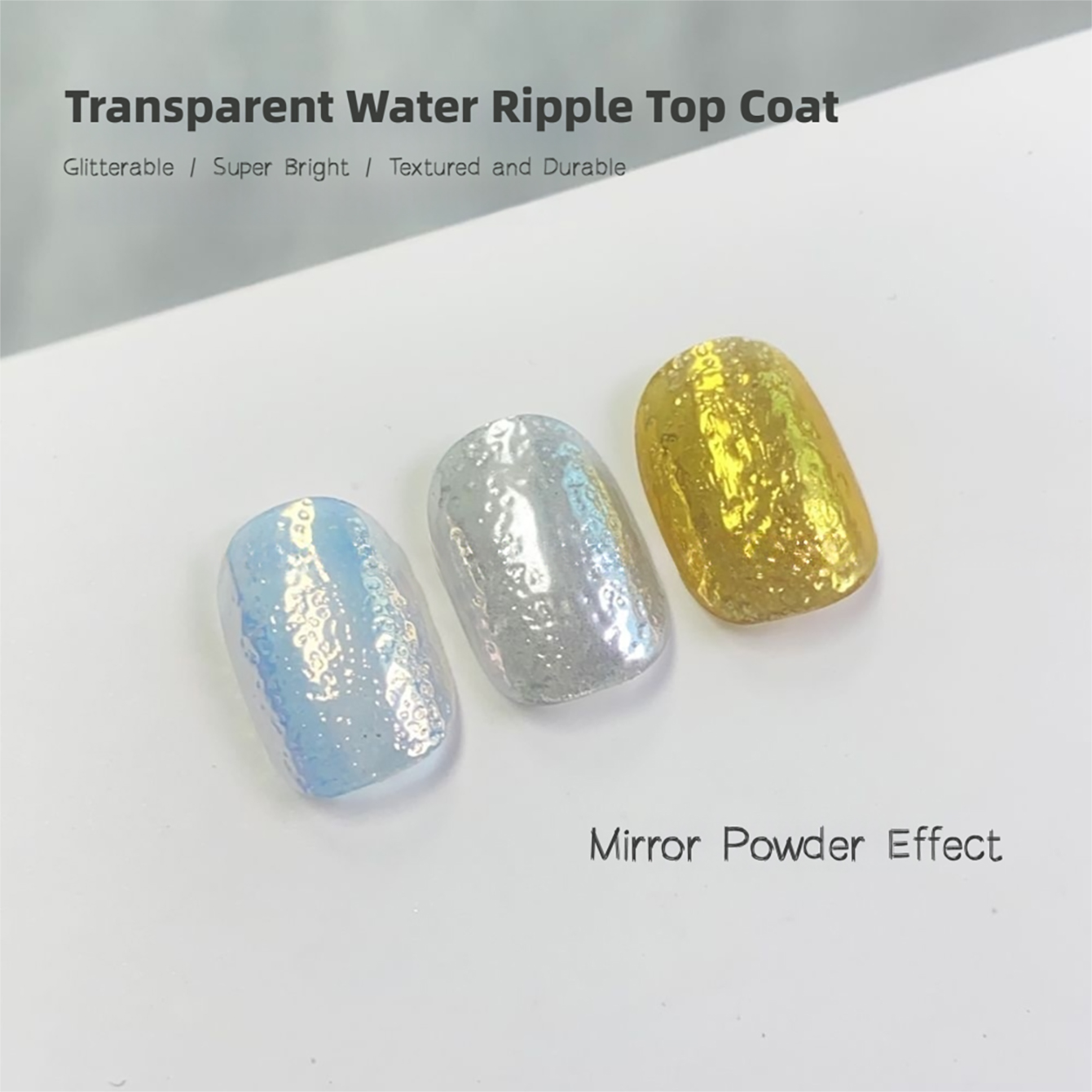 MIANEL 2026 New Water Ripple T - Gel Top Coat 评论和价格