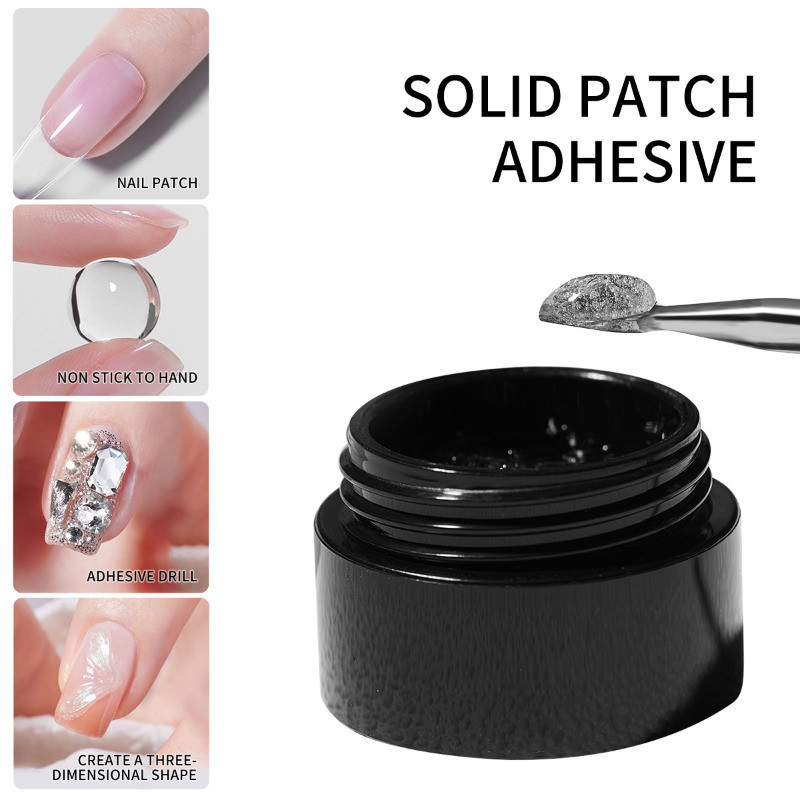 3pcs/set Solid Nail Tips Gel S - Nail Art Halal 评论和价格