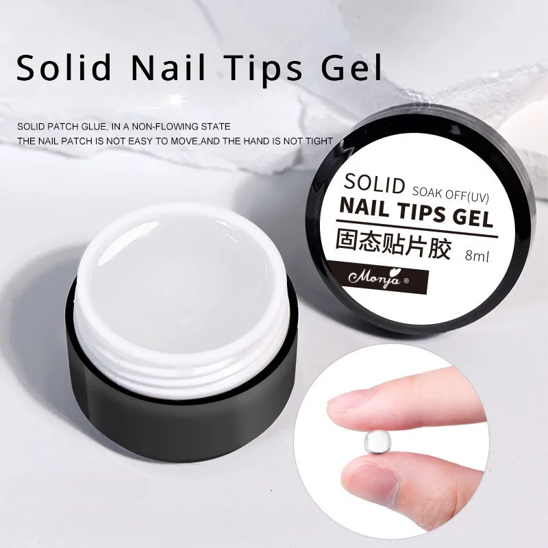 3pcs/set Solid Nail Tips Gel S - Nail Art Halal 评论和价格