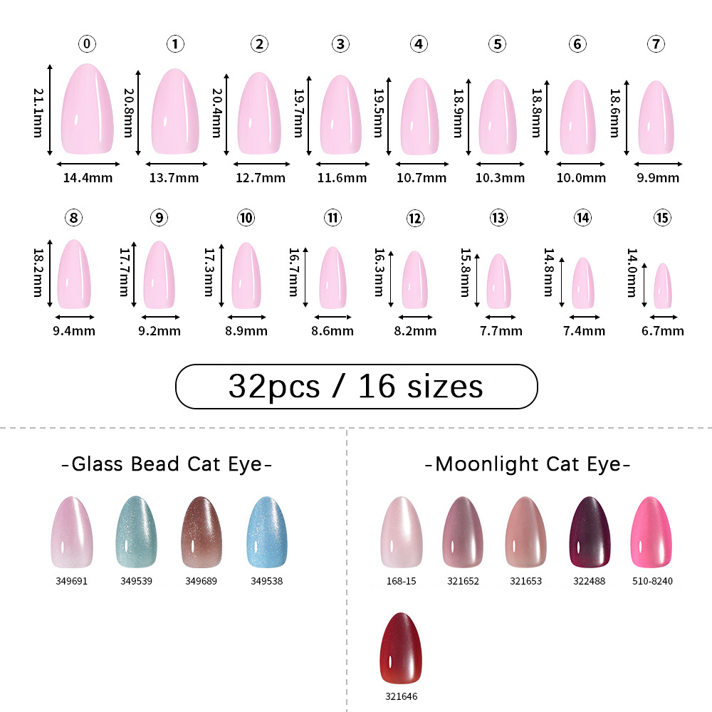 VITAGWX 32pcs Press on Nails A - Nail Art Halal 评论和价格