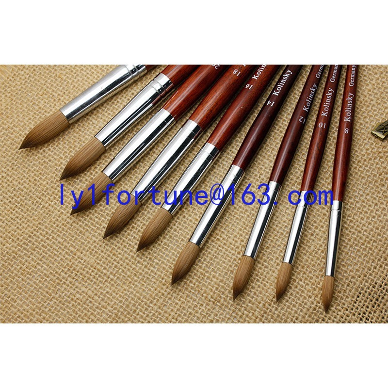 For Nail Art Tools Brushes Mah - Nail Art Mahogany 评论和价格
