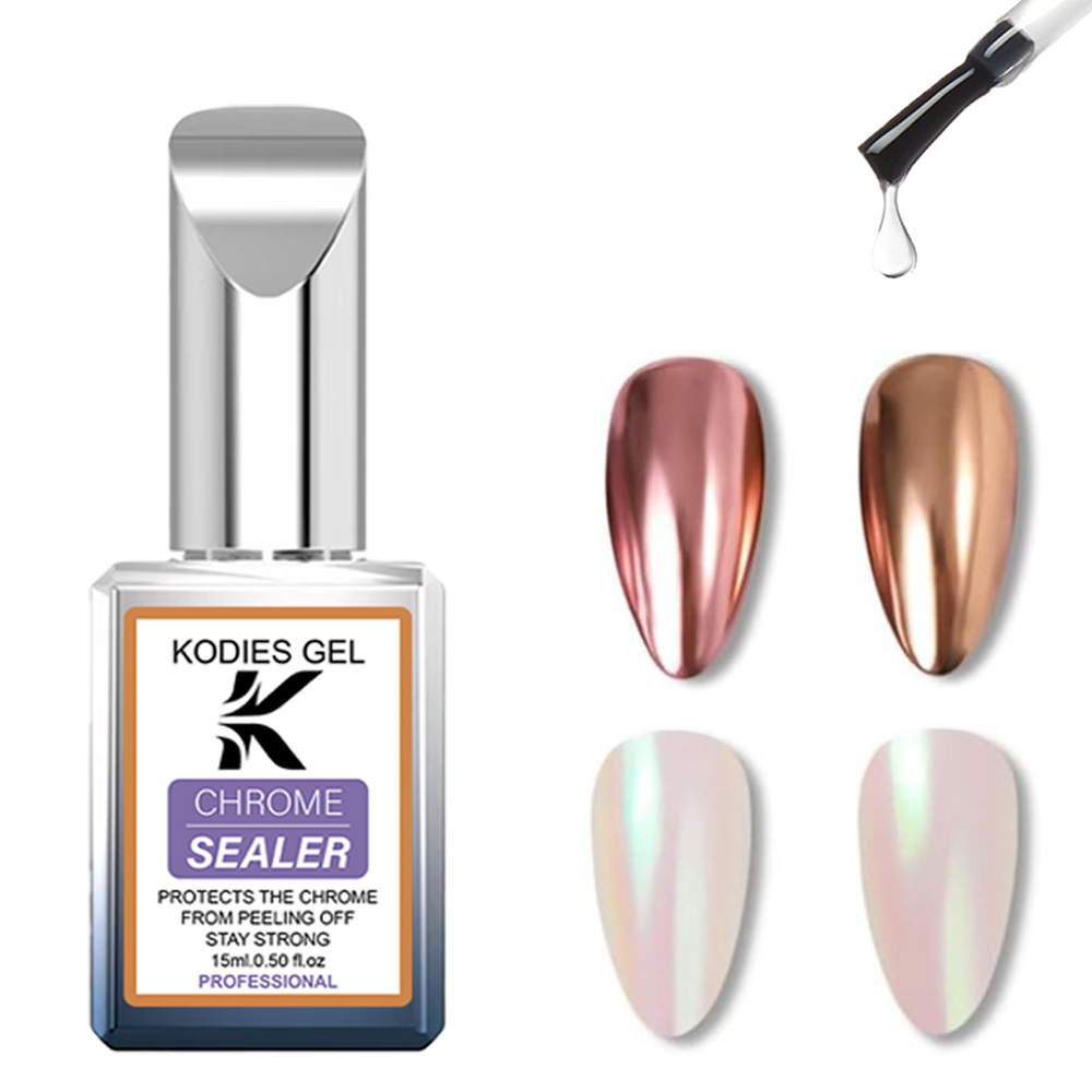 KODIES GEL Chrome Top Coat No  - Gel Top Coat 评论和价格