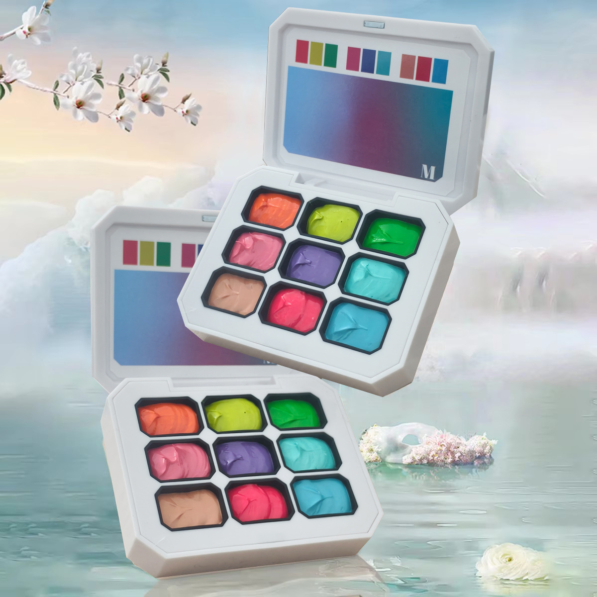 1pc 9-color Solid Nail Polish  - Nail Art Halal 评论和价格