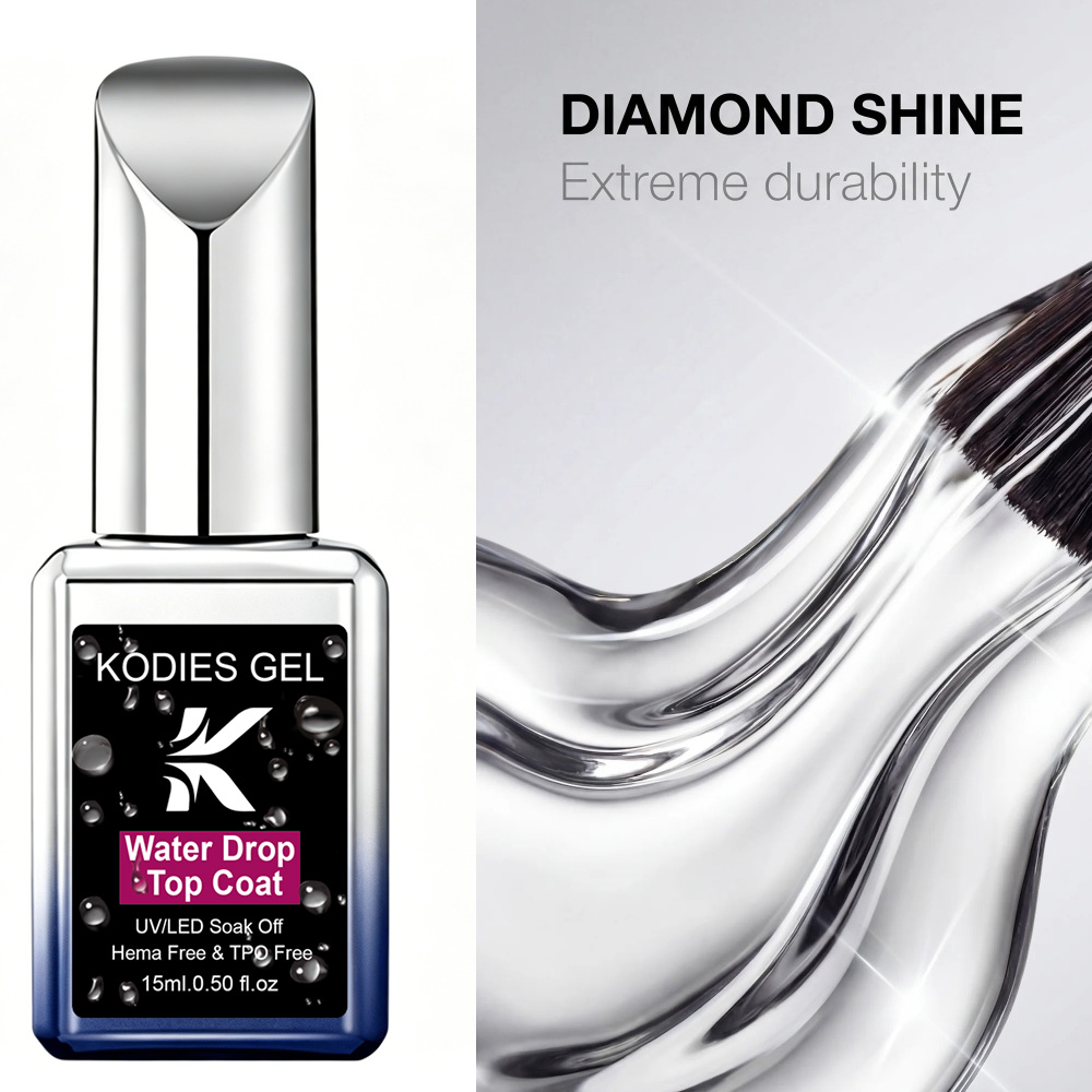 KODIES GEL HEMA/TPO Free Water - Gel Top Coat 评论和价格